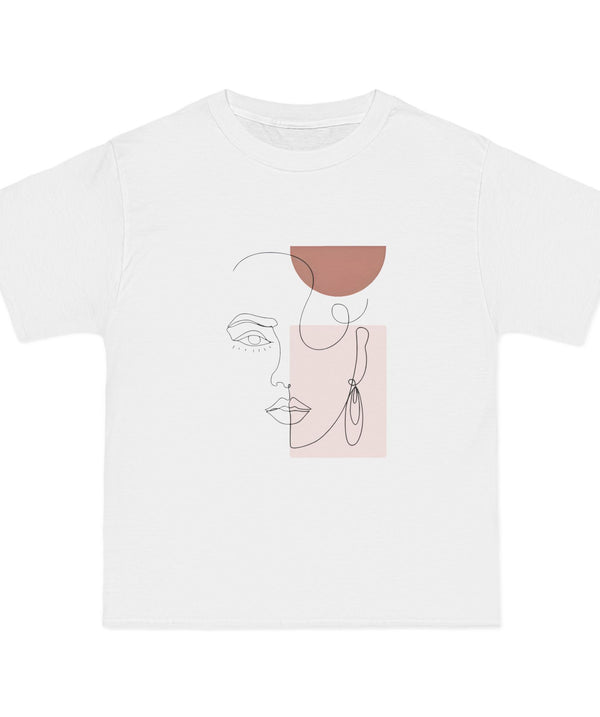 Minimalist Art Tee - Modern Line Drawing T-Shirt